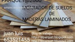 parquetista suelos laminados 