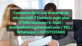 OFFRE DE PRÊT ET TOUS SERVICES