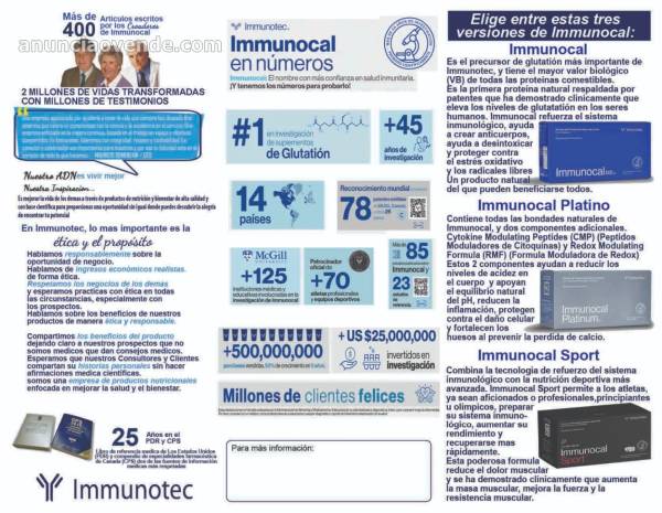 immunocal el original 1