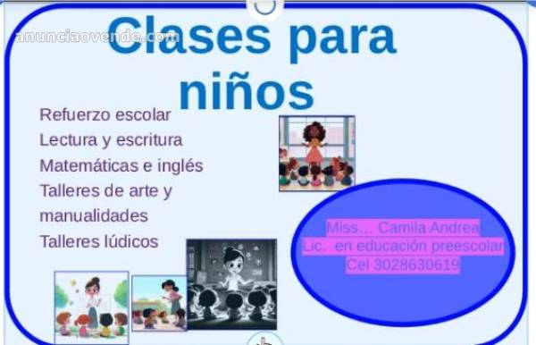 Clases para niños  1