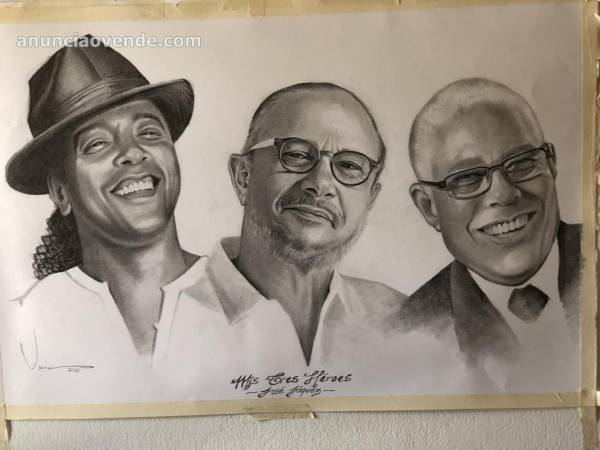 Pinturas Al Oleo Y Carboncillo, Rd! 1