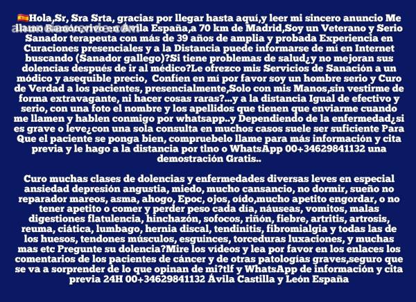 Ofrezco serias curaciones 6