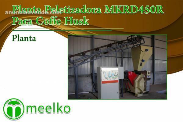 Planta Peletizadora MKRD450R Para Cascar 4