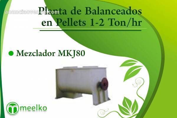 meelko Balanceados en Pellets 1-2 Ton/hr