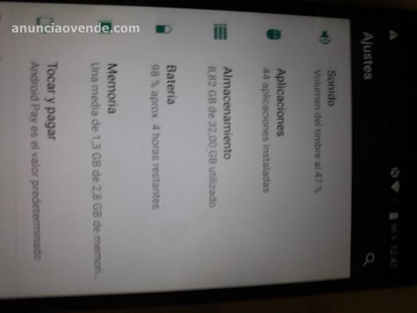 Alcatel  A7 con lector huella desbloqueado  3