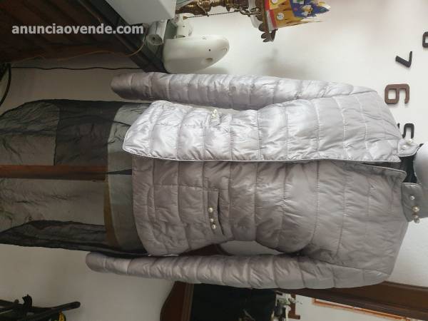 Chaqueta invierno gris mujer 30€ 1