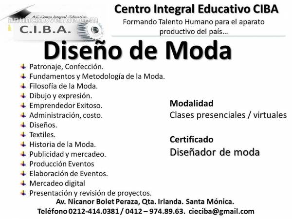 Curso de Diseño de Moda 2