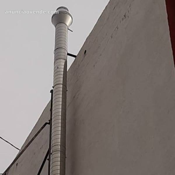 Instalador tubos chimenea Madrid