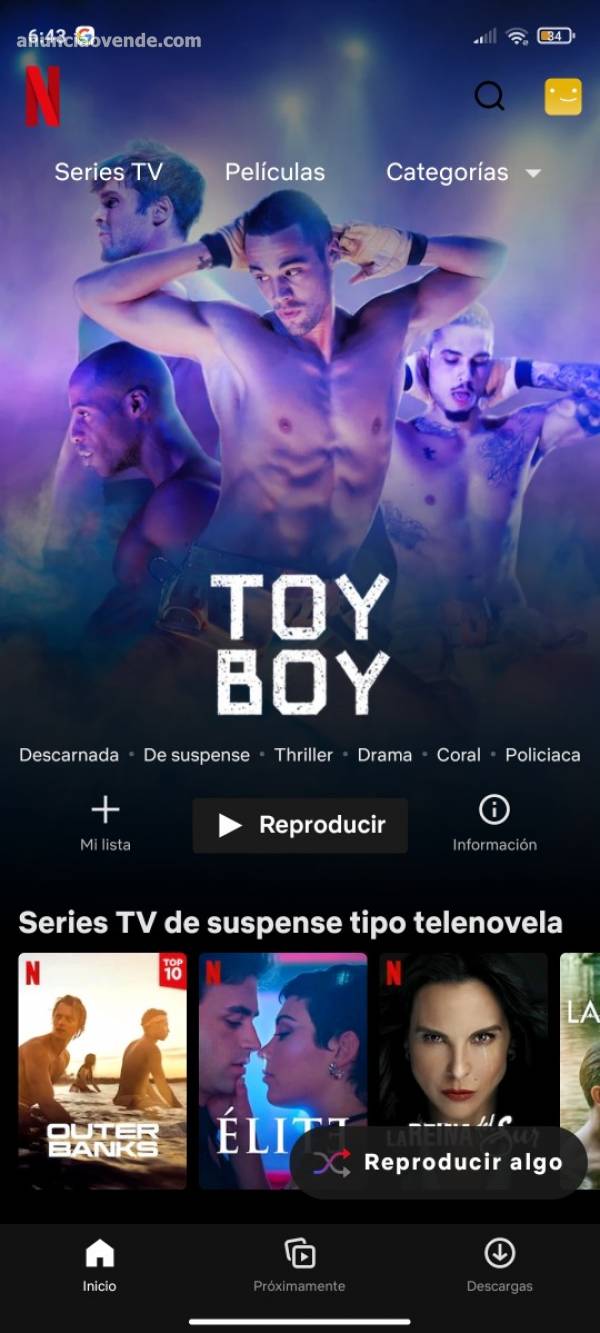 Vendo cuenta Netflix permanente 1